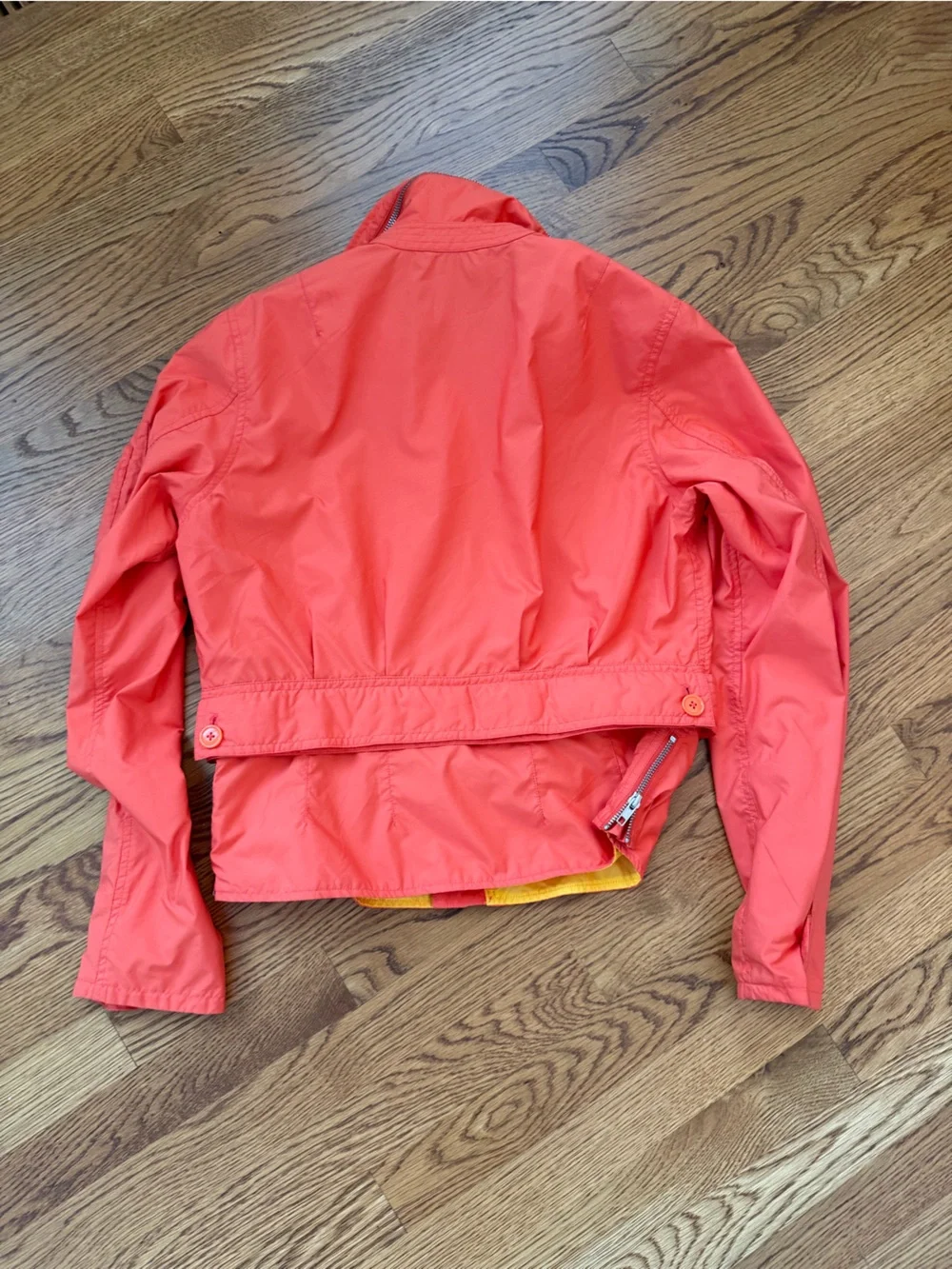 Ralph Lauren vintage Bright Orange Lightweight Zip Jacket